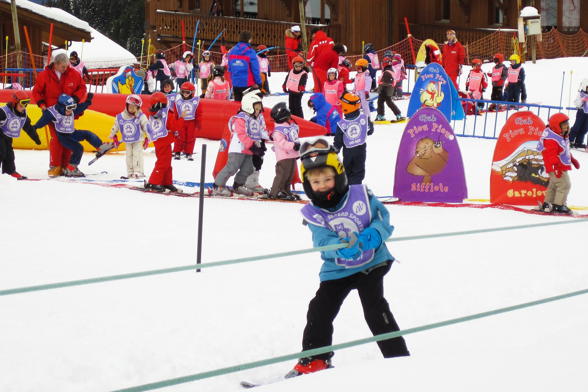 Cours De Ski, Courchevel ski club